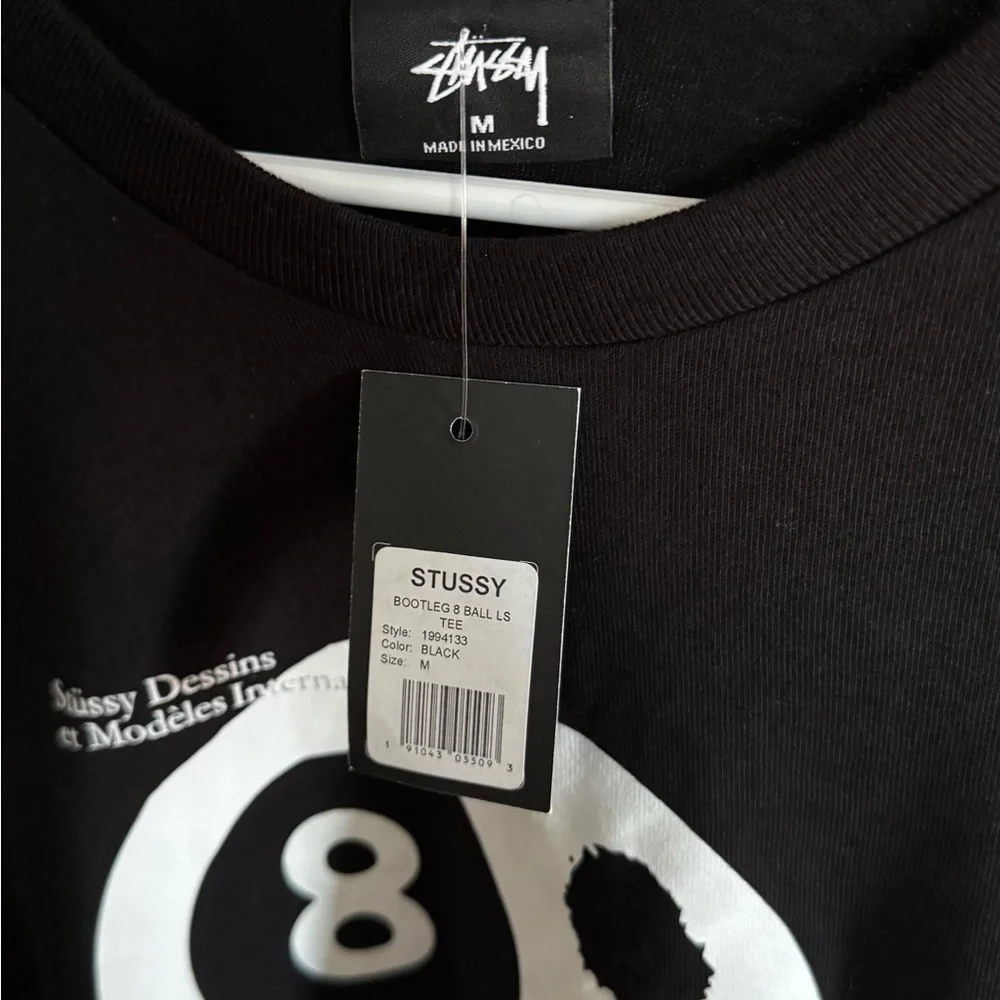 Stussy Longsleeve Bootleg 8 Ball men's black - Picture 4 of 7